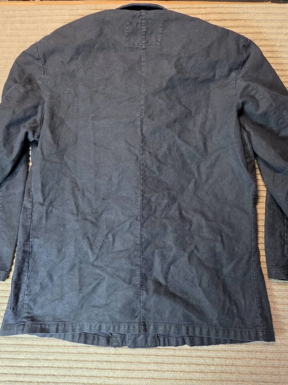 Vintage Norsel Fabriks AB Jacket Mens 50 Black Swedish Military 1989 80s Army